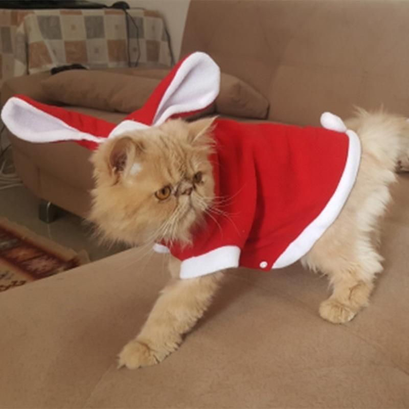 Cute Cat Clothes Easter Rabbit Animals Suit Clothing For Cats Costume