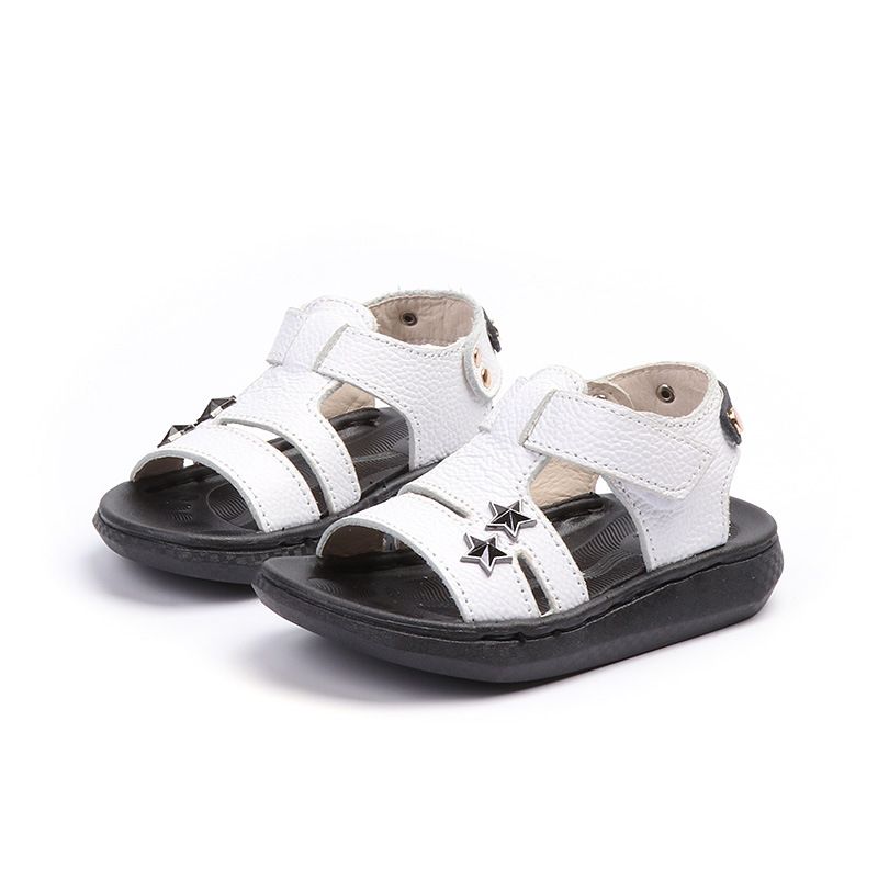 Kine Panda Summer Baby Shoes Toddler Boy Little Kids Genuine Leather Kine Panda Summer Baby Shoes Toddler Boy Little Kids Genuine Leather Boys Sandals Soft Anti Slide Handmade Suture 0 3 Years Old