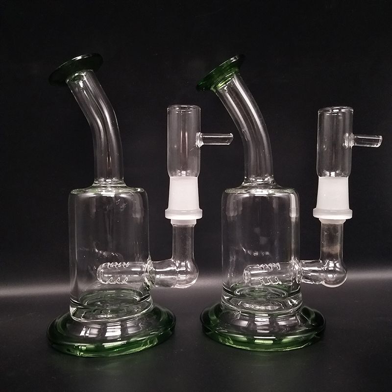Vape Smoking Water Pipes Dab Rig Glass Bong Mini Clear Bongs Tobacco
