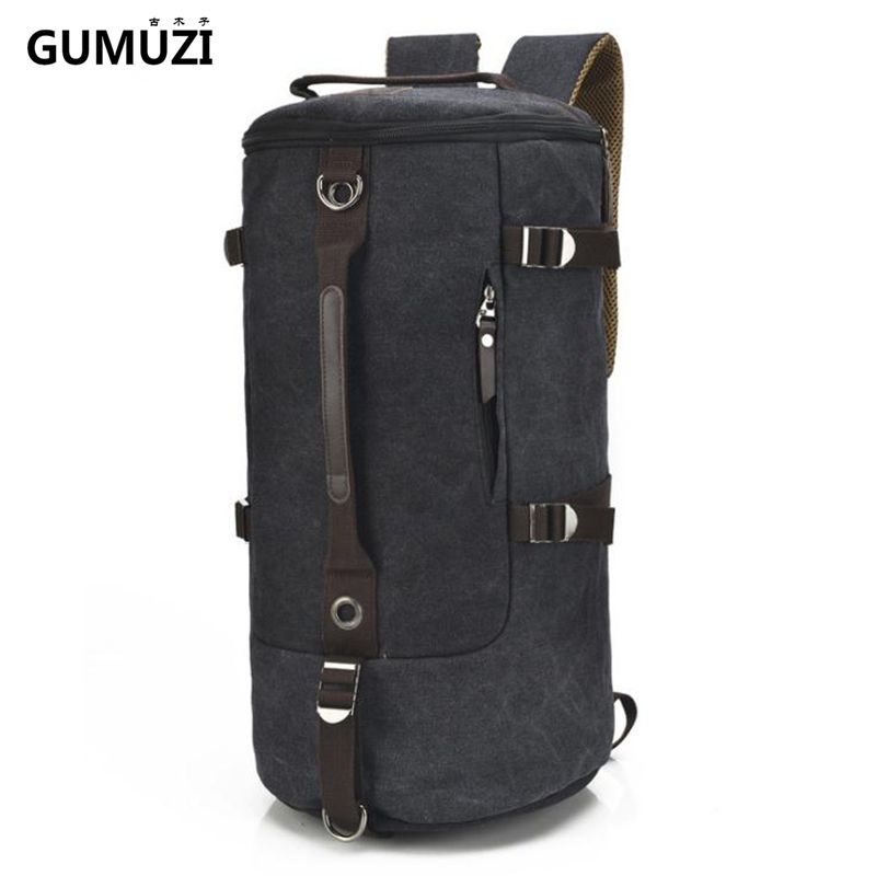 Capacité Ordinateur Hommes Multi Sacs Fonction Voyage Grande Kvky Toile Sac À Dos Bandoulière Mode Bagage Mâle 8wvN0Omn