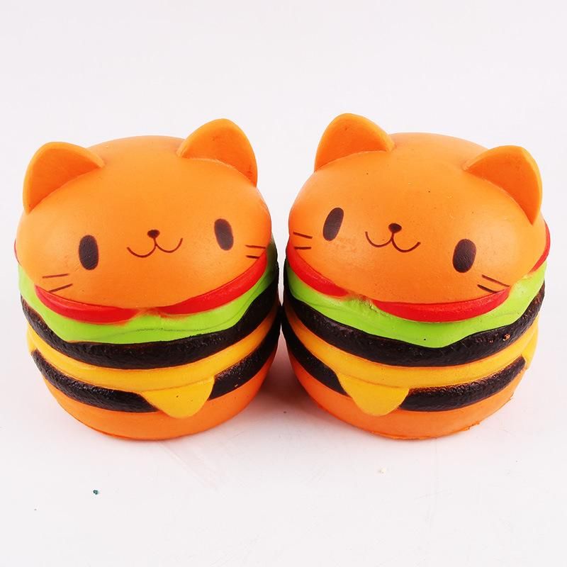 cat burger squishy