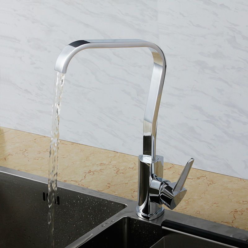 2018 Superfaucet Brass Single Lever High Kitchen Faucet Chrome 2018 Superfaucet Brass Single Lever High Kitchen Faucet Chrome Flexible Tap Mixer Sink With Waterfall Hg1301 From Qushimei88 136 38 Dhgate