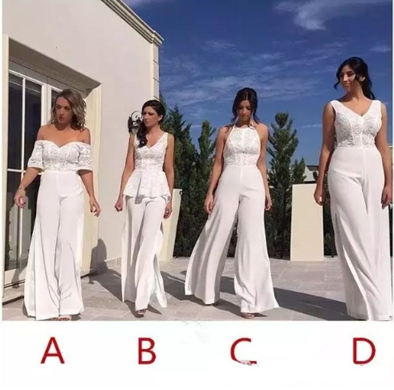 pants bridesmaid dress