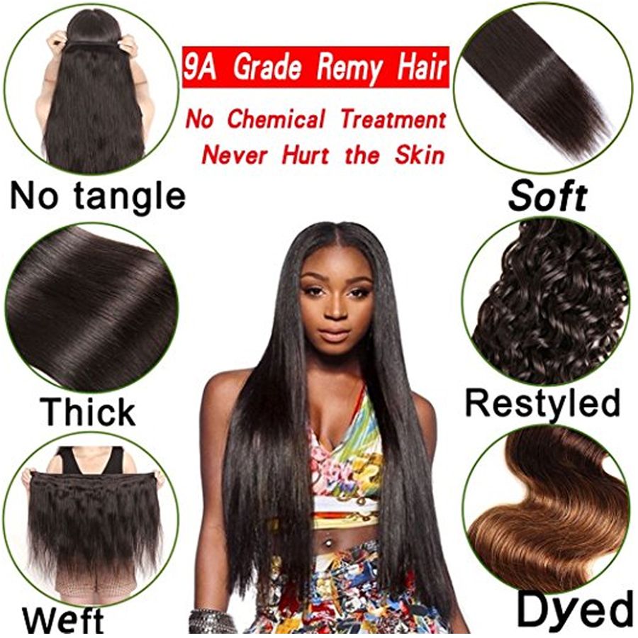 2019 Brazilian Straight Virgin Human Hair 4x13 Ear To Ear Lace