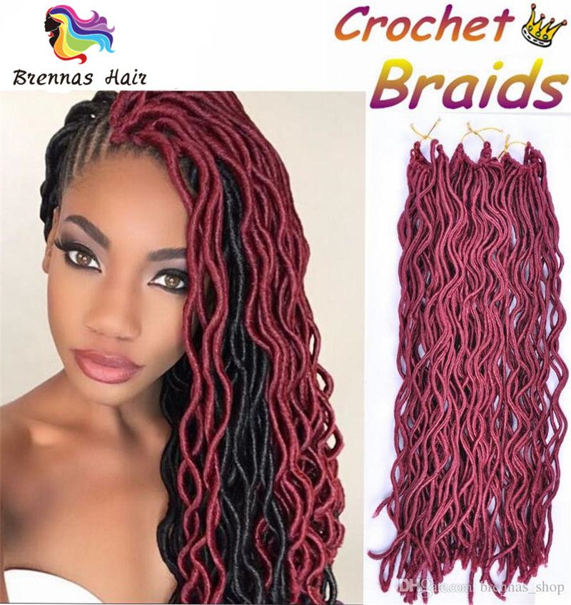 faux locs crochet hair 10 inch
