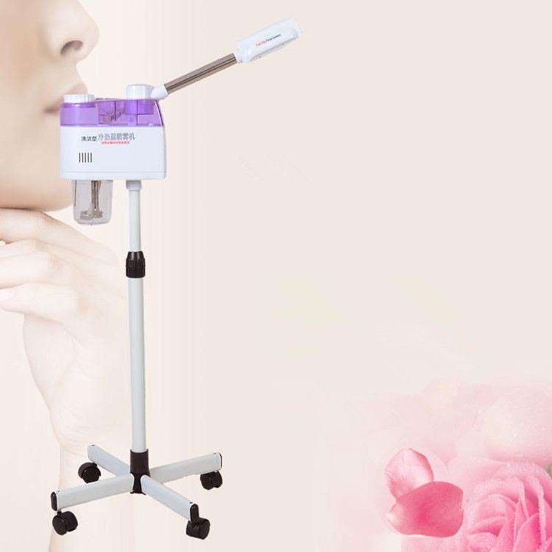 2019 Hot Sale Professional Hot Cold Vapor Facial Steamer Ozone Ionic Face Deep Cleaning Steamer