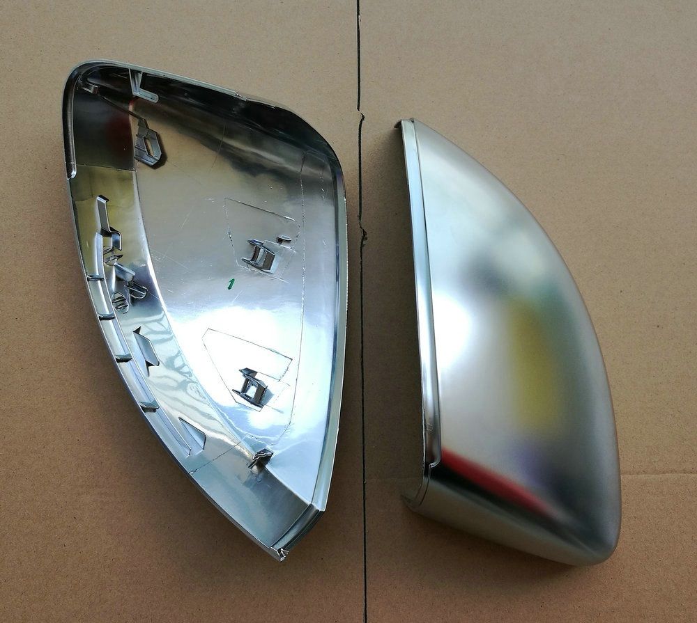 2021 New A3 8V S3 Side Wing Mirror Covers Caps Fit Audi A3 S3 Brushed