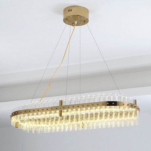 new designer artistic led pendant crystal chandelier classical