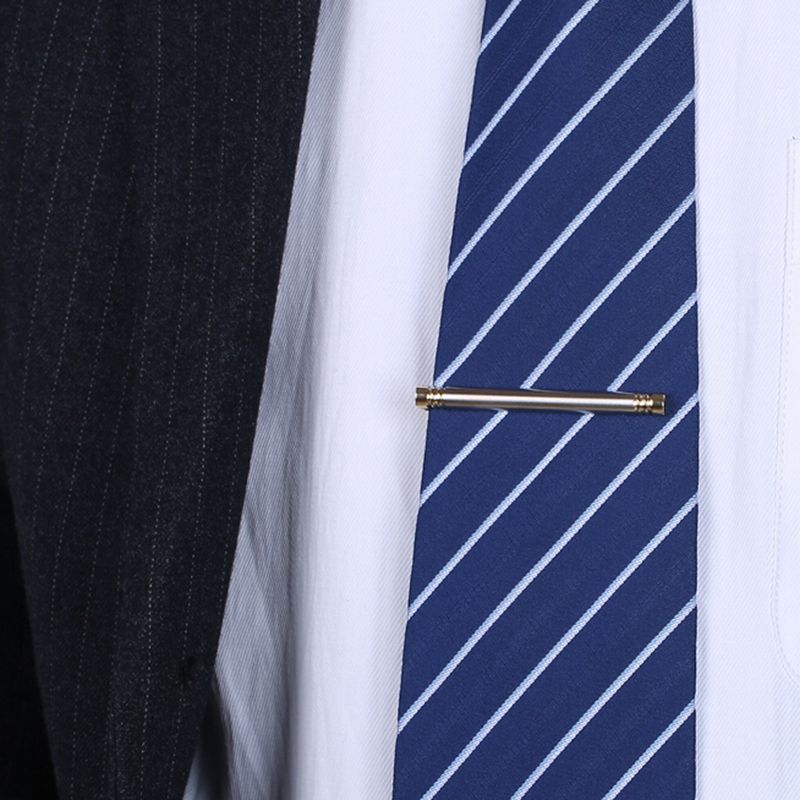 2021 New Golden Column Mens Tie Clip Business Shirt Shirt Tie Pins Suit  Binder Clip Factory Wholesale From Shenzhenlili, $3.64 | DHgate.Com