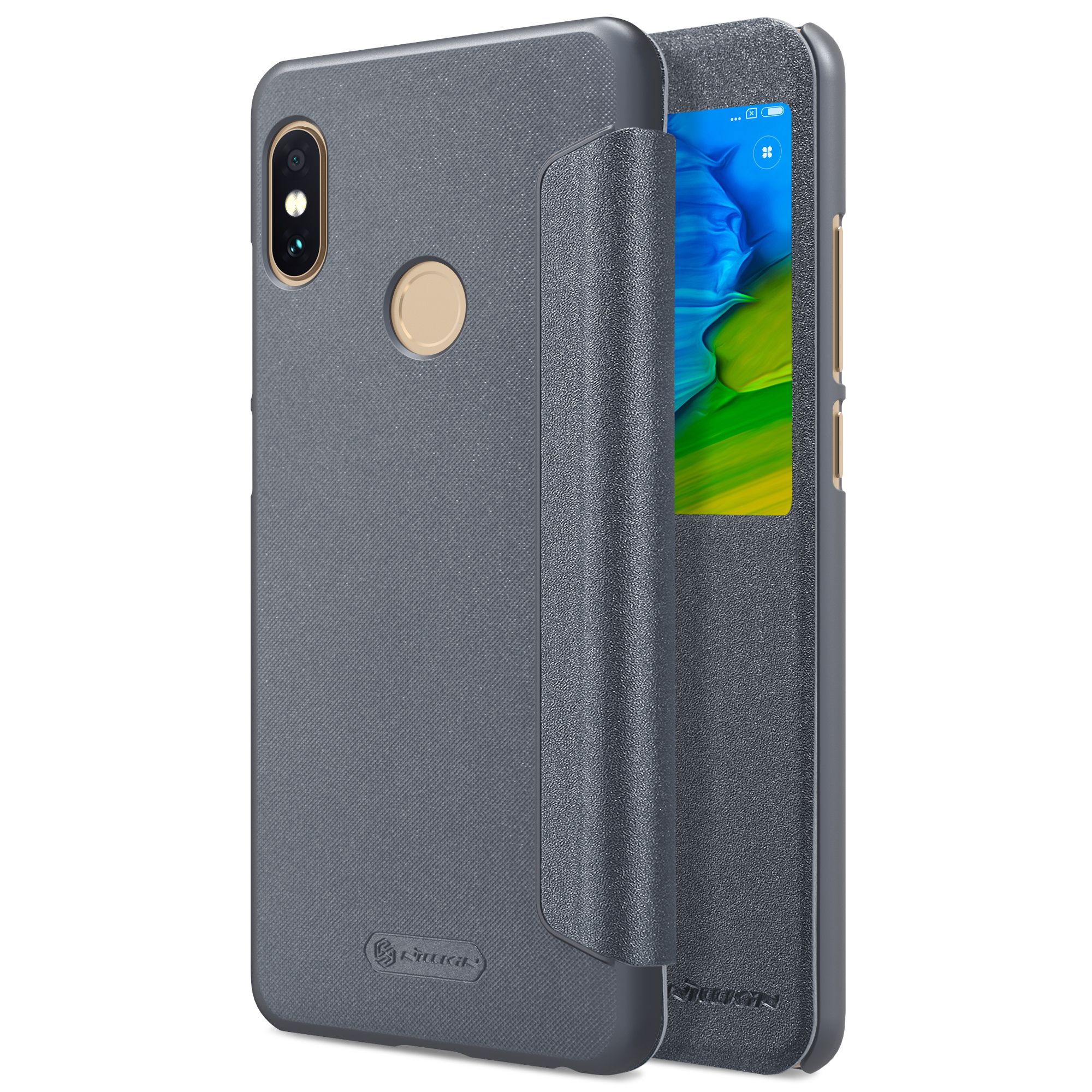 Htc Handy Hüllen Xiaomi Redmi Hinweis 5 Pro Fall Globale Version Htc Handy Hüllen Xiaomi Redmi Hinweis 5 Pro Fall Globale Version Redmi Note 5 Fall Nillkin Sparkle Serie Hartplastik Pu Leder Flip Cover Htc e Hülle Von