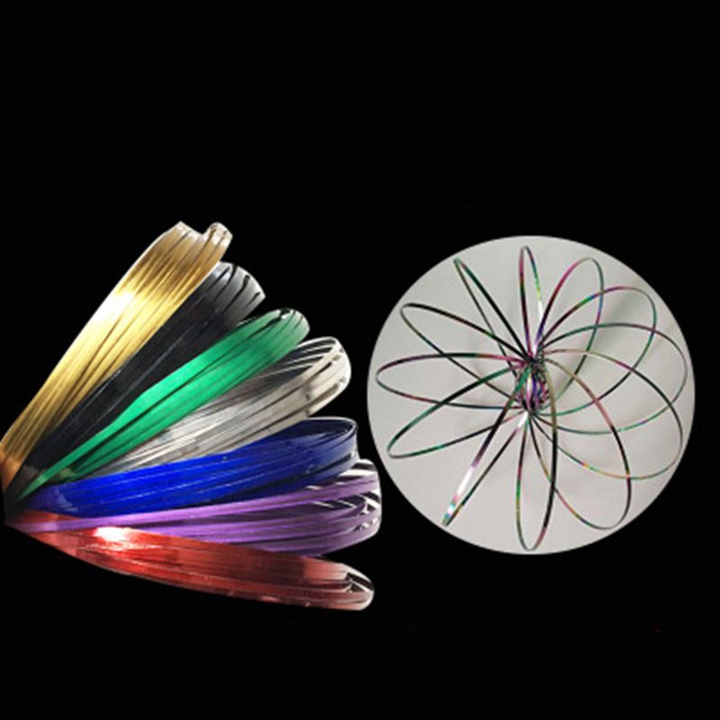 Novelty Toroflux Flow Rings Toys For Adults Metal Bracelets