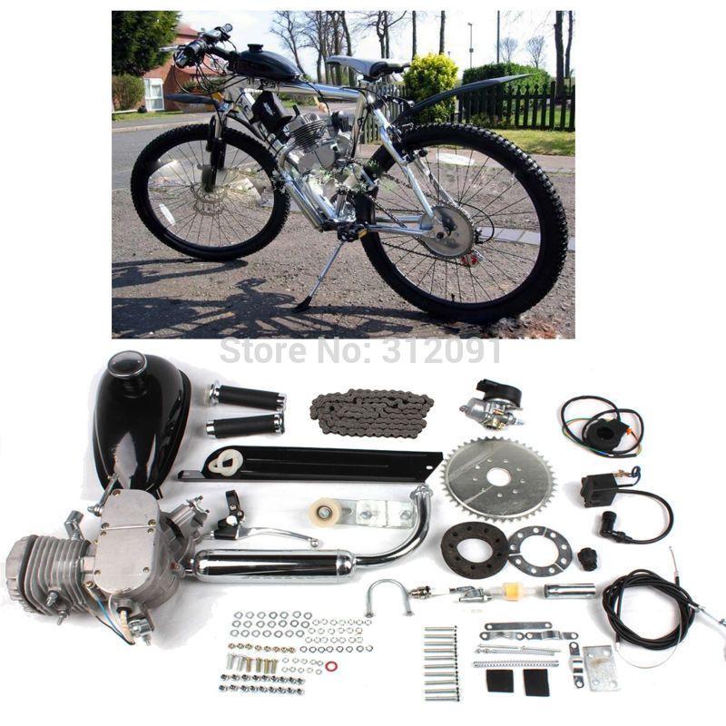 2019 Ship From US Bicycle 80CC 2 Stroke Bicycle Engine Kits For