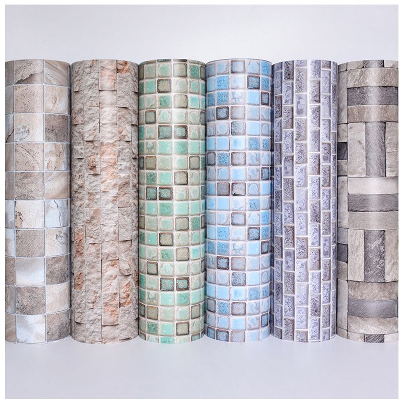 Modern Self Adhesive Waterproof Wallpaper For Bathroom Kitchen Modern Self Adhesive Waterproof Wallpaper For Bathroom Kitchen Decorative Stone Mosaic 3d L Sticker Contact Paper