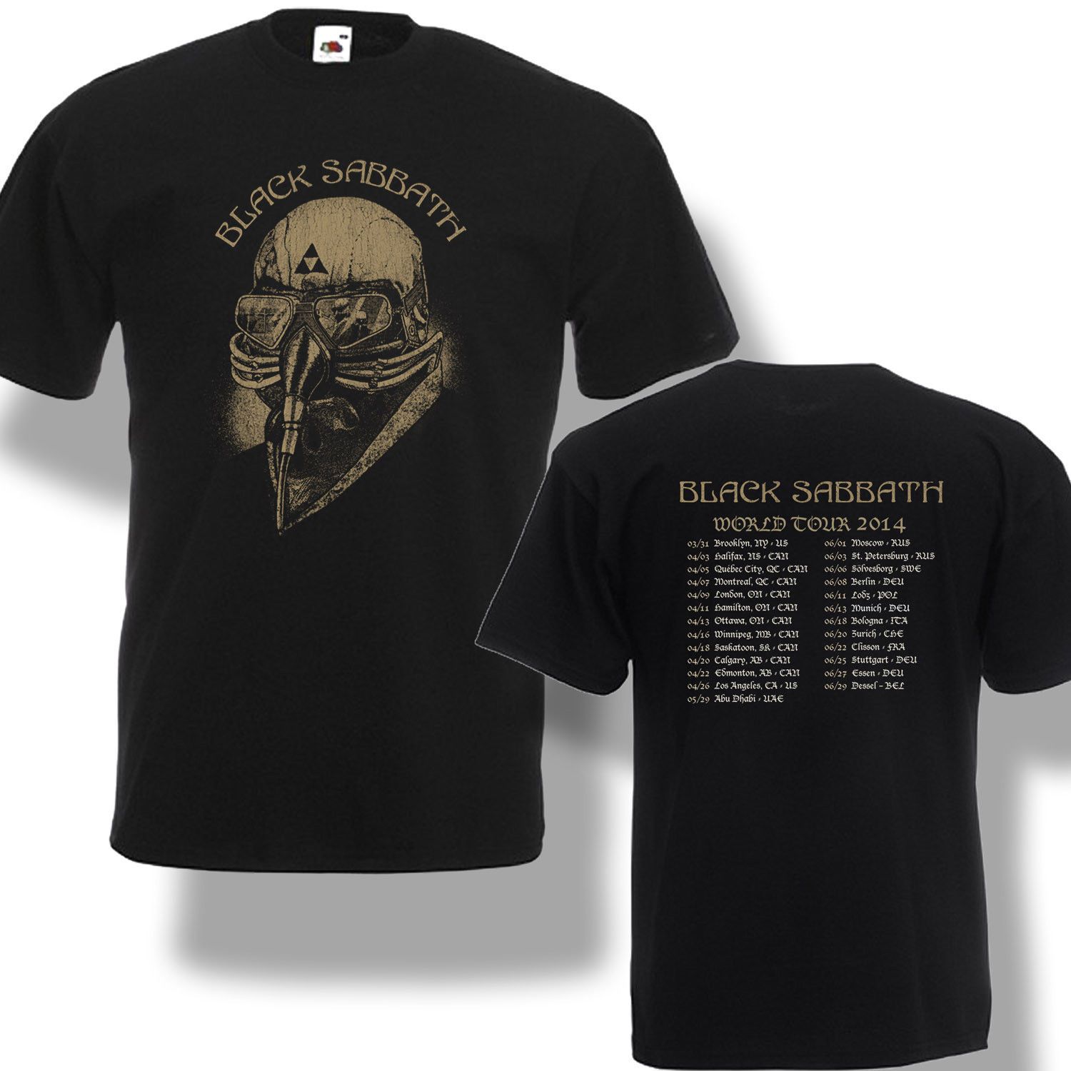 tour dates t shirts