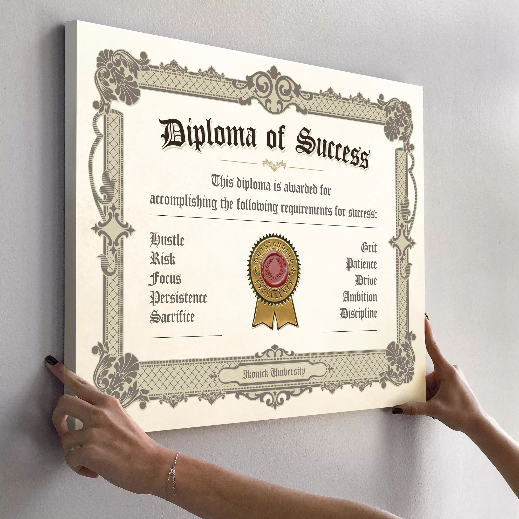 2019 unframed diploma of