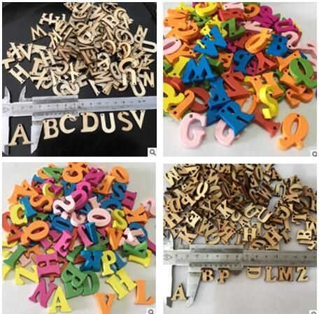 2020 IY Wood Color 26 Mixed English Letters Puzzle Wooden 2020 IY Wood Color 26 Mixed English Letters Puzzle Wooden