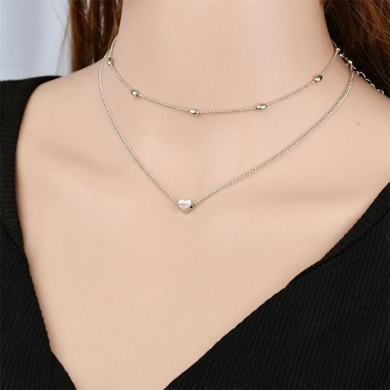 Collier Ras De Cou ❤️ C/œur De Cristal ❤️Tour De Cou Glamour De Haute Qualit/é