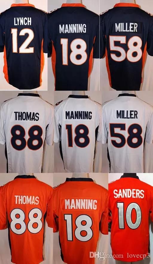 peyton manning broncos jersey mens