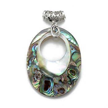 compre oval paua abalone