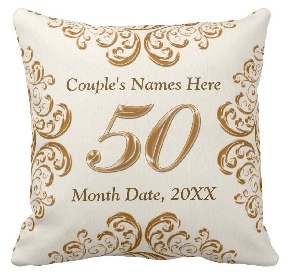 personalized 50th anniversary gifts