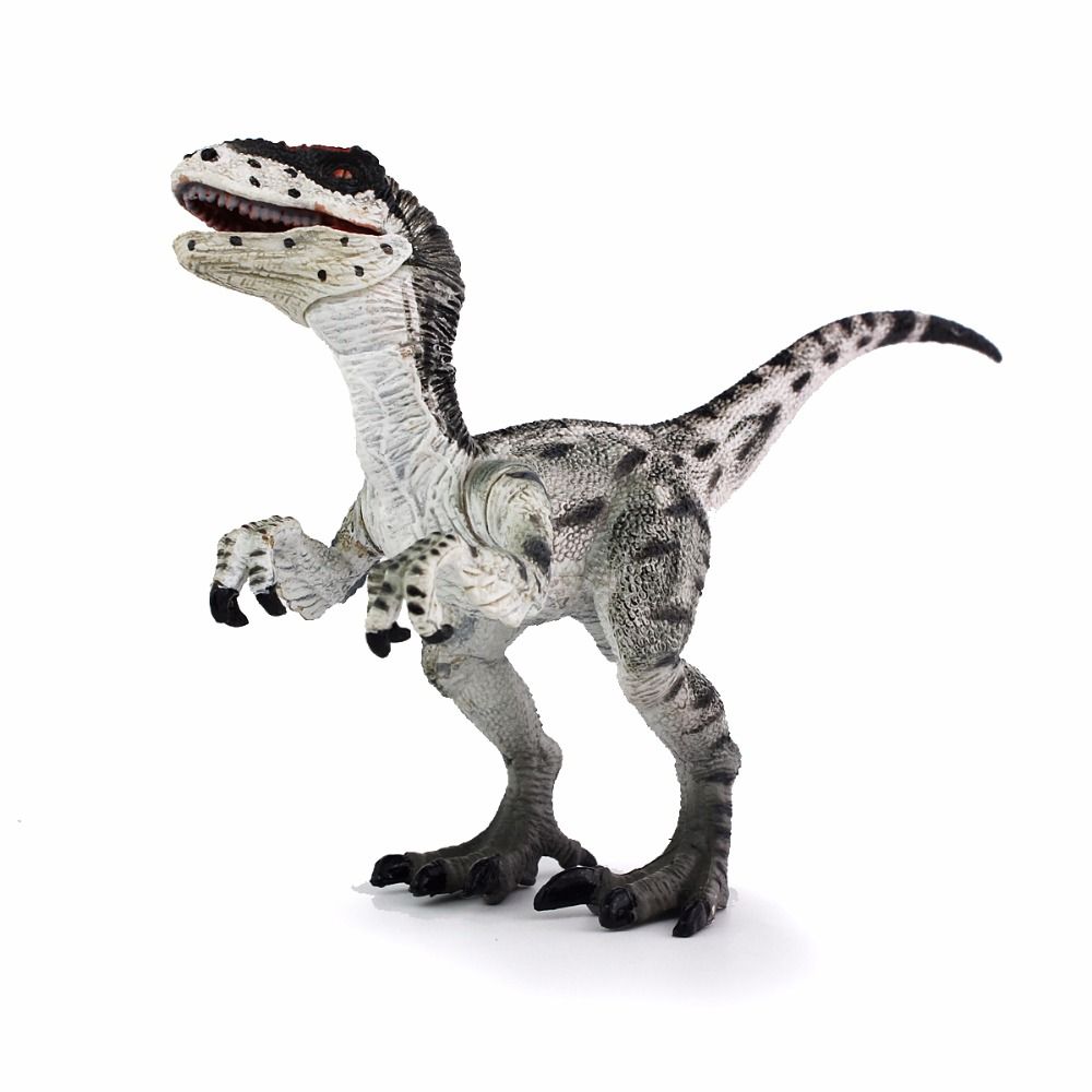 14CM Jurassic Velociraptor Dinosaur Action Figure Animal Model Toy For Kids Xmas