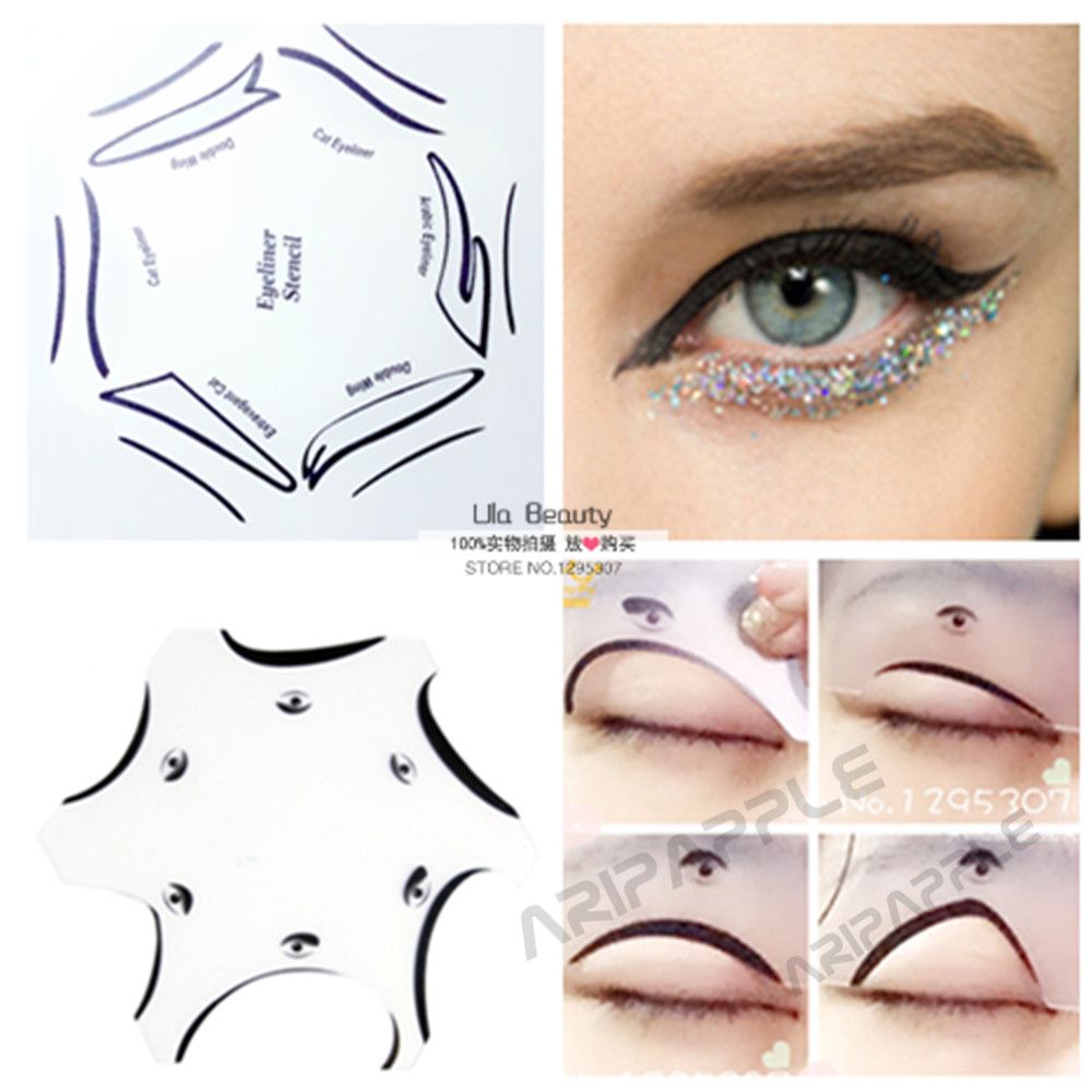 2packs multifunction eye stencil