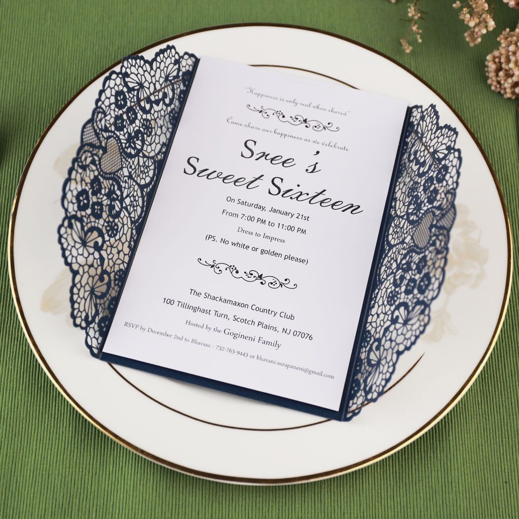 2019 laser cut pocket wedding invitation suites custom inner sheet envelope for wedding invitation
