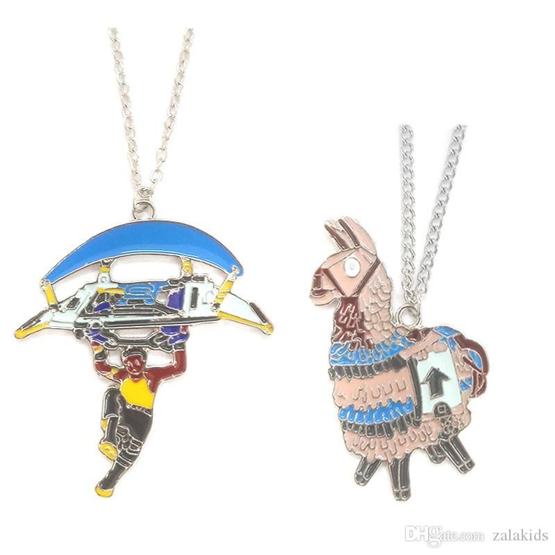 Grosshandel Spiel Fortnite Flugzeug Halskette 2018 Neue Fortnite - grosshandel spiel fortnite flugzeug halskette 2018 neue fortnite troll lama schlusselanhanger cartoon legierung anhanger fur kinder geschenke von kidshow