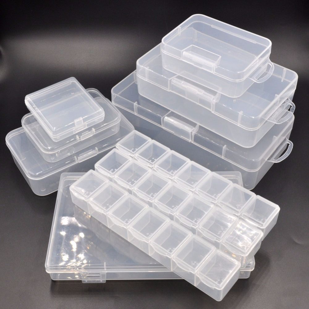 Diffe Styles Sizes Lockable Plastic Storage Box For Repair Tools Diffe Styles Sizes Lockable Plastic Storage Box For Repair Tools Parts Chip Jewelry Accessories Bionic Bait Hair Ornaments