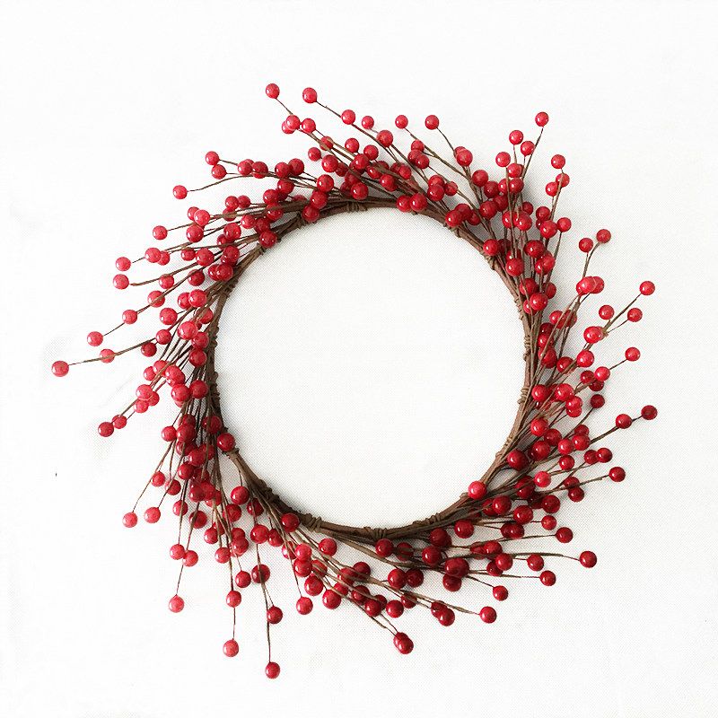 2019 Factory Directly Festive Artificial Red Berry 2019 Factory Directly Festive Artificial Red Berry Wreath For Front Door Wall Decor From Aqjiarui88 21 31 Dhgate Com