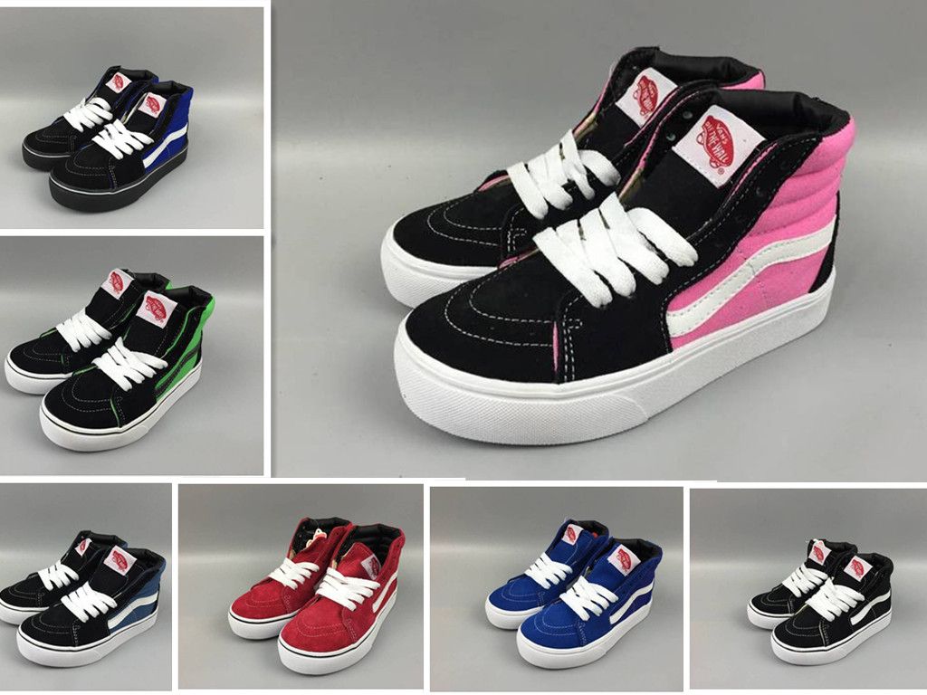 vans high top blanco