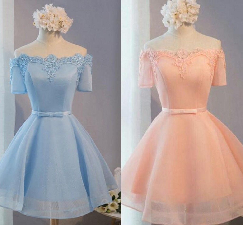 Vintage Blue Cocktail Dresses