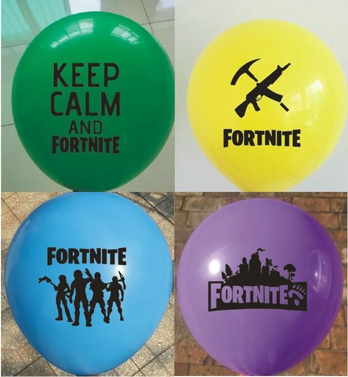 Compre Globo De Fortnite 2018 Globos De Latex De Fortin Globos - compre globo de fortnite 2018 globos de latex de fortin globos suministros para fiestas de cumpleanos juguetes para ninos regalos decoraciones matrimoniales