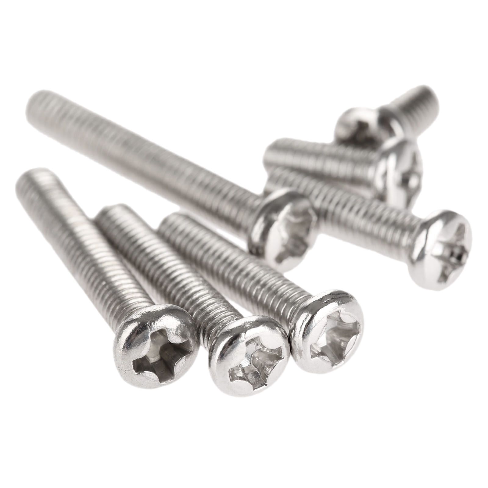 2020 M3 Stainless Steel Phillips Screws Cross Round Head M3 Screw Bolts