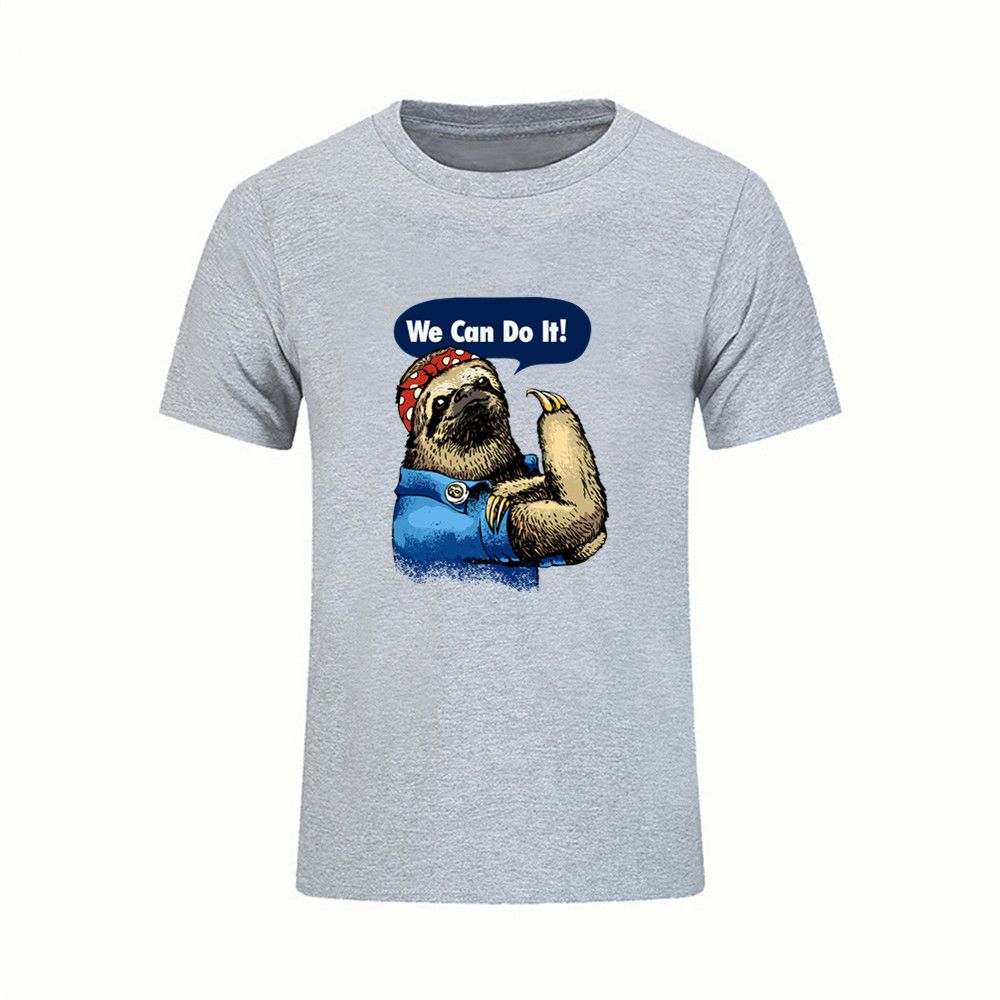 Wir können es Faultier Personifizierte Modemarke 3d T Shirts Herren T shirt Kurzarm Tshirs Runde Kragen Hombre Lustige T Männlich Dj Wir können es Faultier Personifizierte Modemarke 3d T Shirts Herren T shirt Kurzarm Tshirs Runde Kragen Hombre Lustige T Männlich Dj