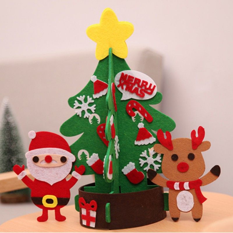 New Christmas Decoration Children'S Festival Creative Christmas Tree New Christmas Decoration Children'S Festival Creative Christmas Tree Kindergarten Handmade Fabric Beautiful Decoration Looking For Christmas Decorations ... - New Christmas Decoration Children'S Festival Creative Christmas Tree