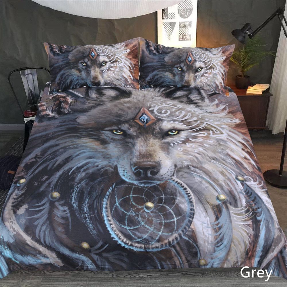 Jojoesart 3d Printing Grey Wolf Duvet Cover Bedding Set No Comforter Jojoesart 3d Printing Grey Wolf Duvet Cover Bedding Set No Comforter And Flat Sheet King Covers From Dzhomeliving 66 76 Dhgate Com