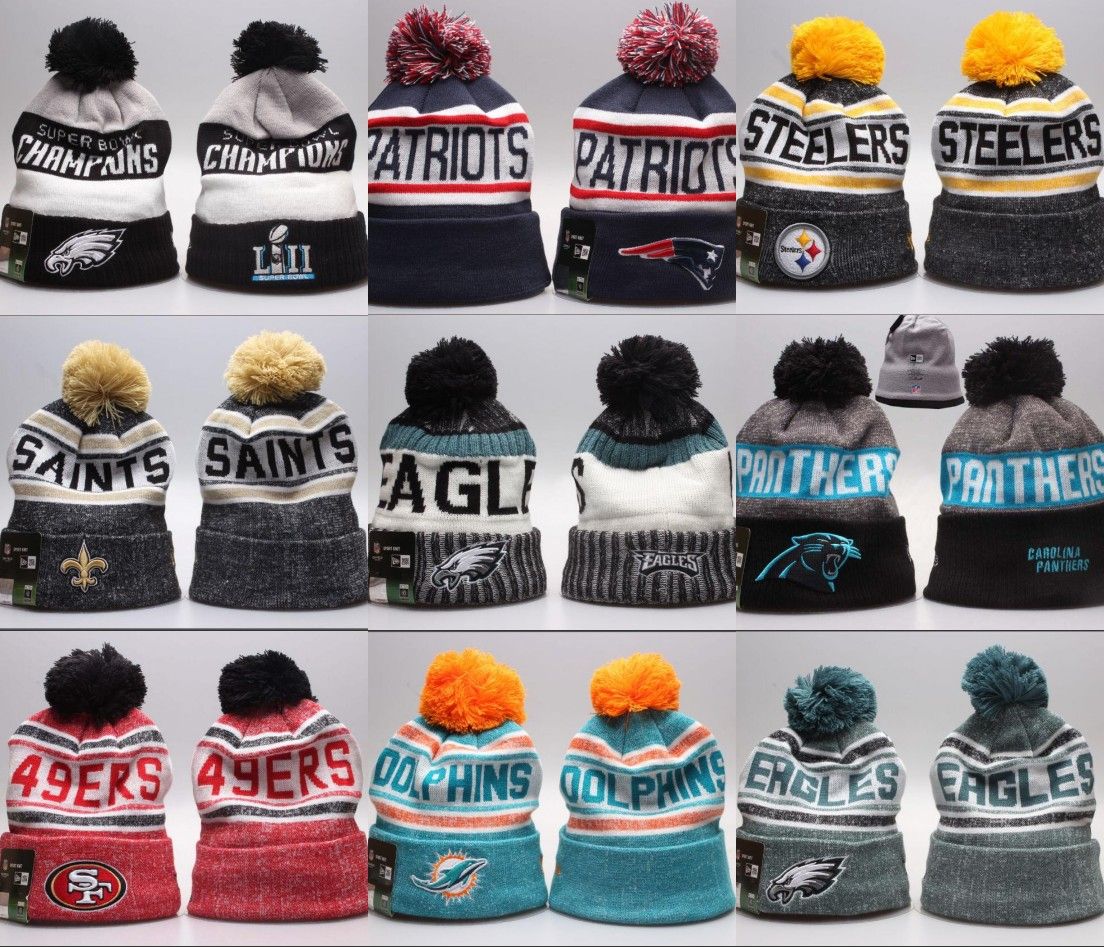 eagles pom hat