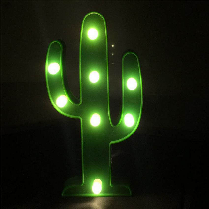 2018 Lfh Creative Cute Cactus Night Lights Led Decorative Baby Room 2018 Lfh Creative Cute Cactus Night Lights Led Decorative Baby Room Lamps Dim Mood Battery Operated Children Decoraitve From Amarylly