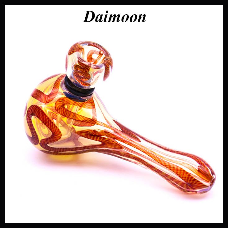 2020 Wholesale Glass Pipes Hand Blow Pipes RT 120 Pocket Bubbler Glass