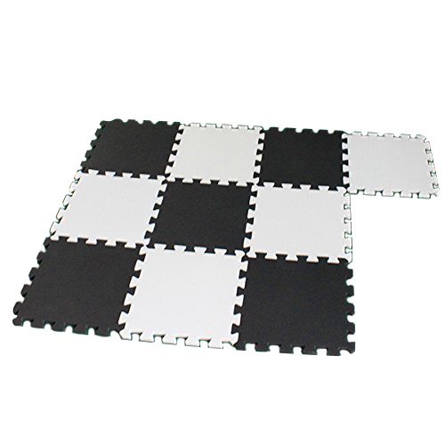 Hgho Good Baby Eva Foam Play Puzzle Mat Interlocking Exercise Tiles Hgho Good Baby Eva Foam Play Puzzle Mat Interlocking Exercise Tiles Floor For Kid Each 30cmx30cm White And Black Canada 2019 From Calars