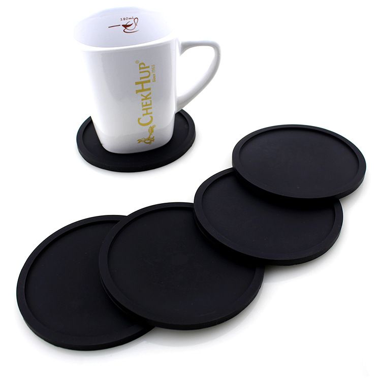 Discount Silicone Coasters For Drinks Rubber Table Cup Drink Coaster