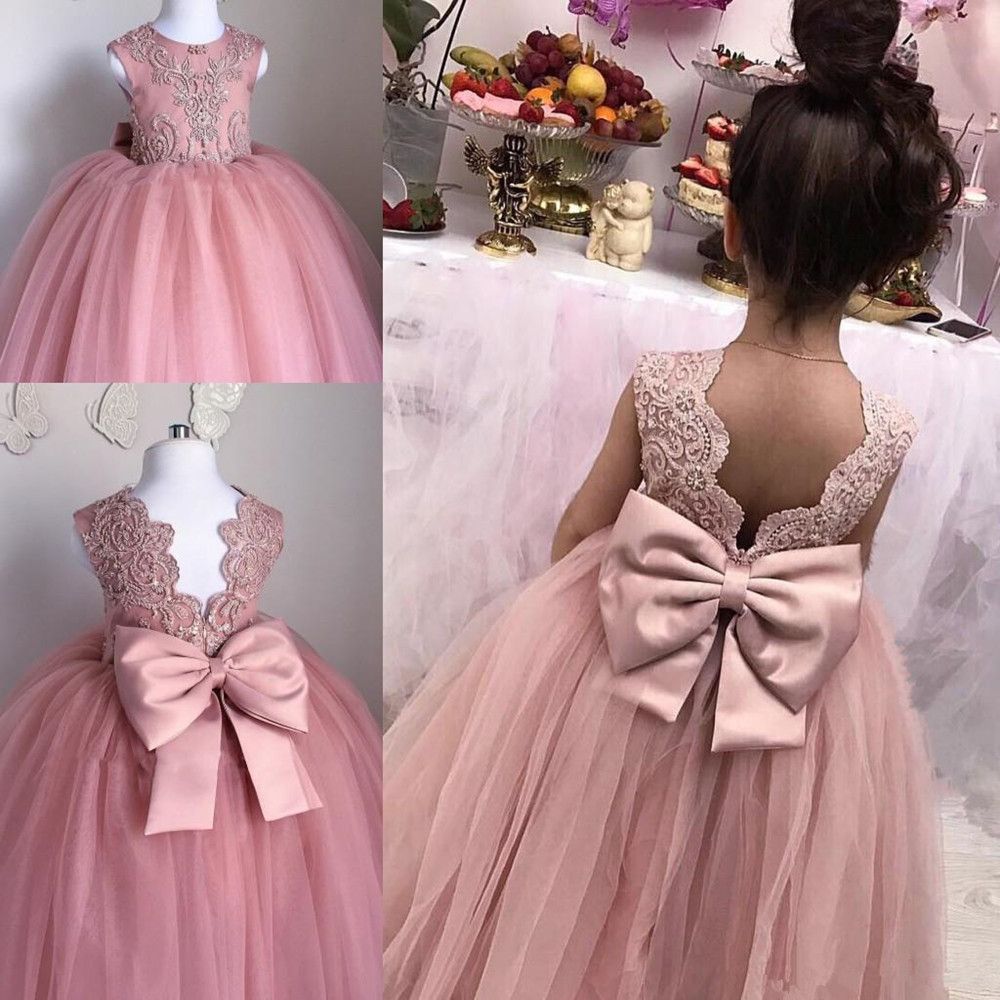 rose gold dress for baby