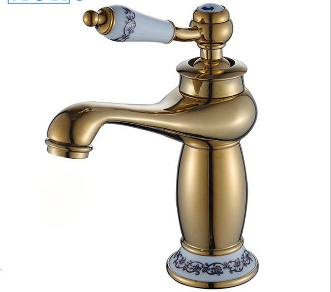 acheter européenne antique robinet cuivre bassin monotrou chaud et
