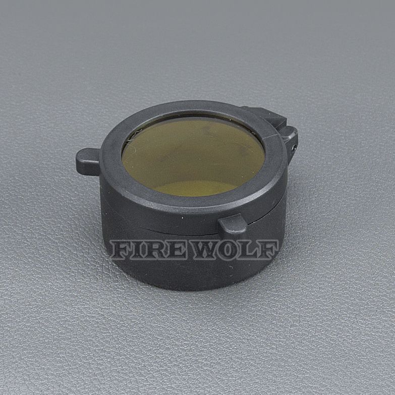 39mm Flashlight Cover Scope Cover Rifle Scope Lens Cover Internal