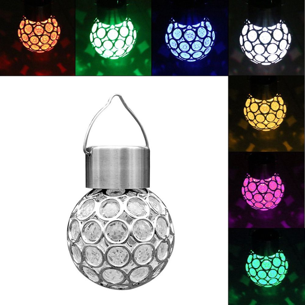 2018 Solar Lamps Plastic Hanger Round Mini Led Hanging Lamp Colorful 2018 Solar Lamps Plastic Hanger Round Mini Led Hanging Lamp Colorful White Ball Shape Garden Lighting Lantern Outdoor Bar Decoration From Iris128