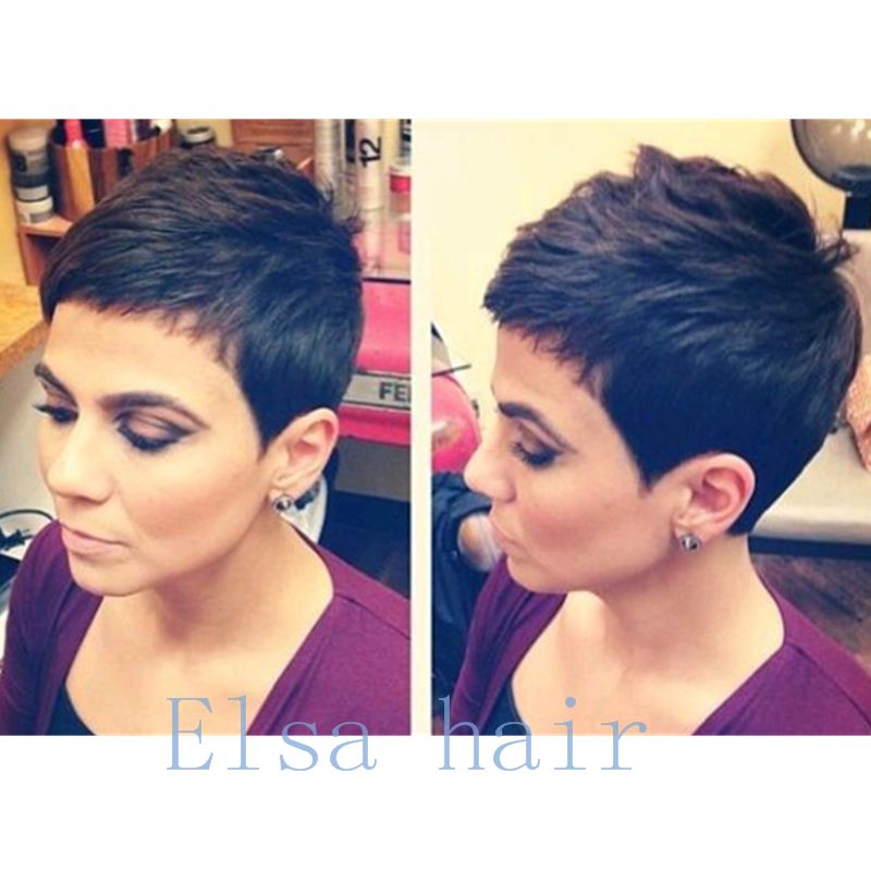 Natural Short Cut Hairstyle Black Men