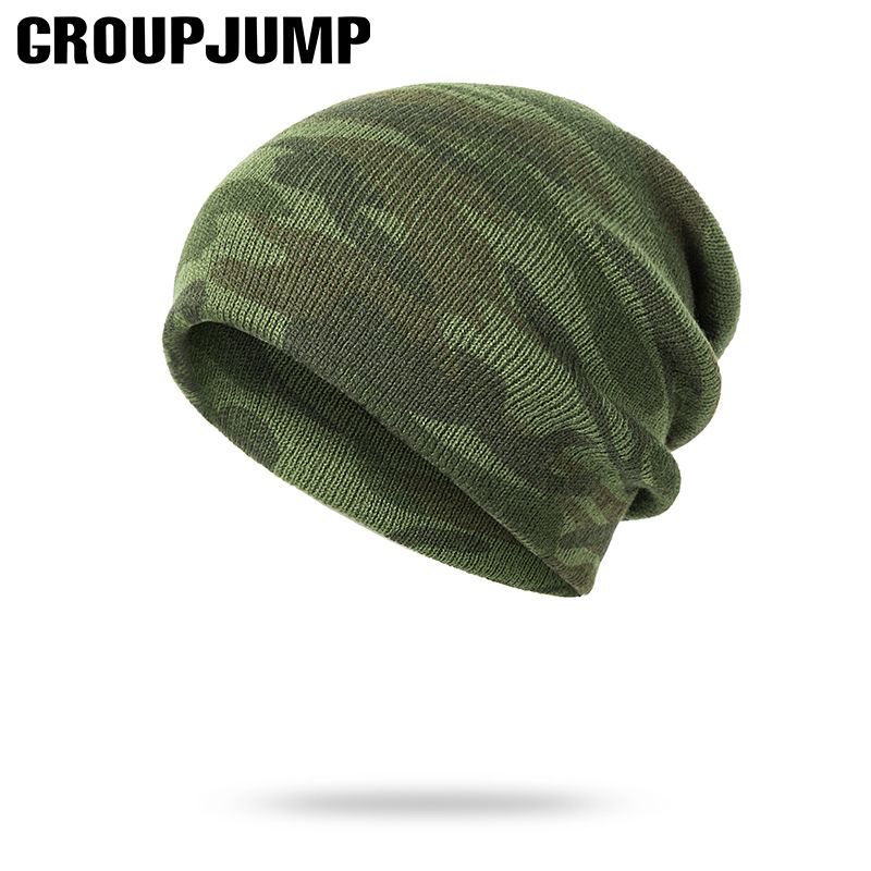 BERRETTO MIMETICO BEANIE VERDE