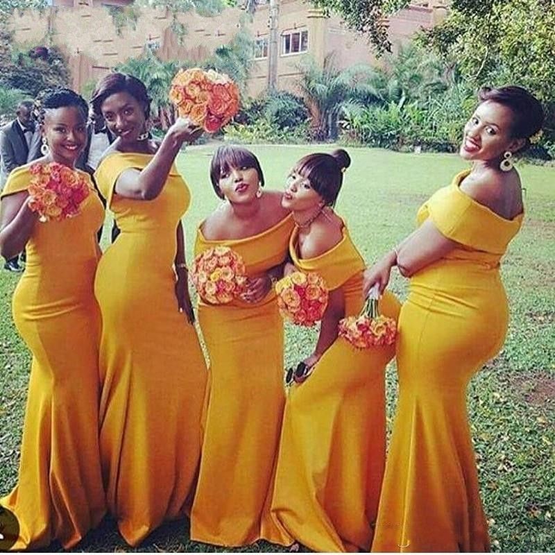 Orange Bridesmaid Dresses Cheap