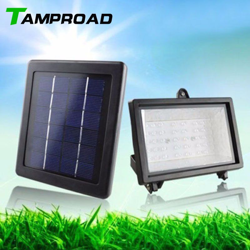 Tamproad Solar Panel Lighting Kit Home System 45 Led Outdoor Wireless Energy Powered Dark Sensor Light Ponds Lamp